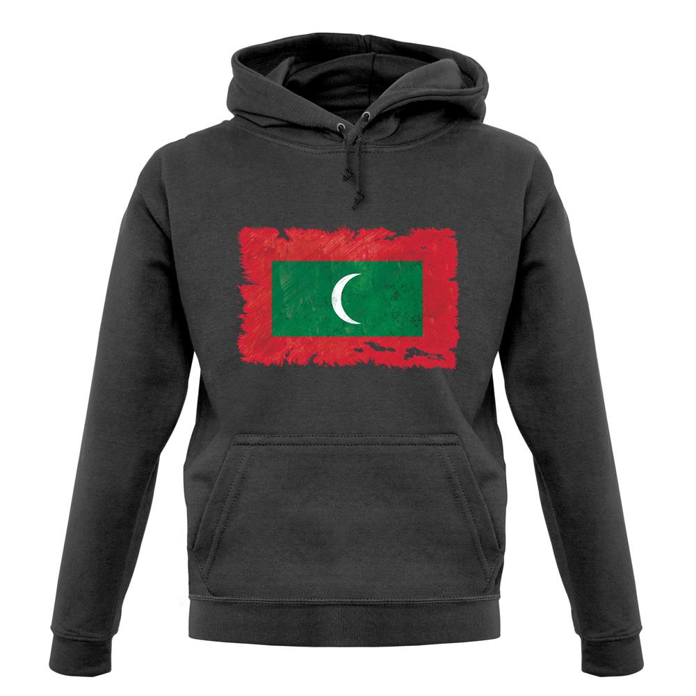 Maldives Grunge Style Flag unisex hoodie Maldives Grunge Style Flag unisex hoodie