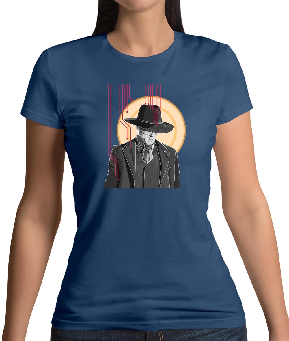 Man In Black Womens T-Shirt Man In Black Womens T-Shirt