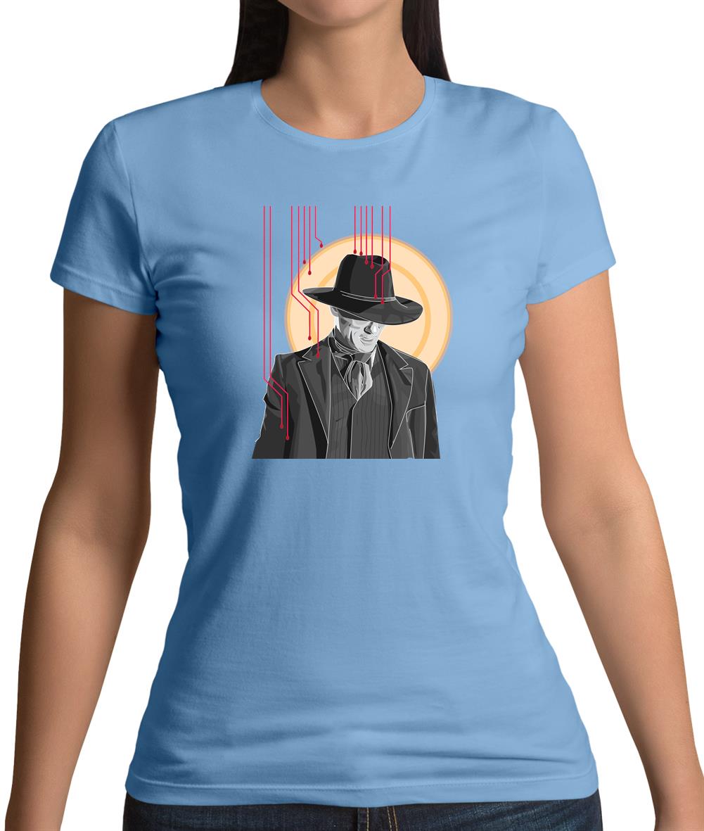 Man In Black Womens T-Shirt Man In Black Womens T-Shirt