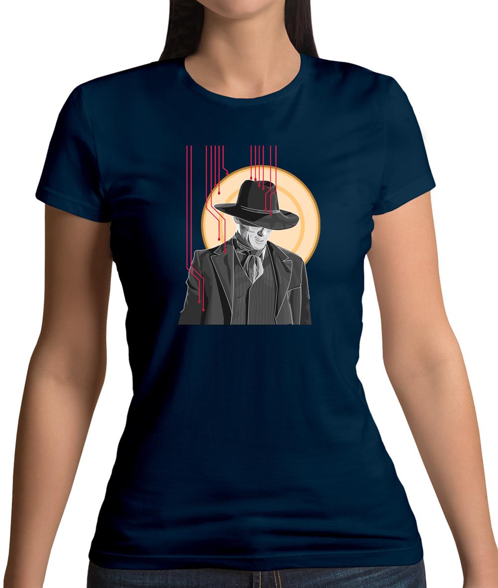 Man In Black Womens T-Shirt Man In Black Womens T-Shirt