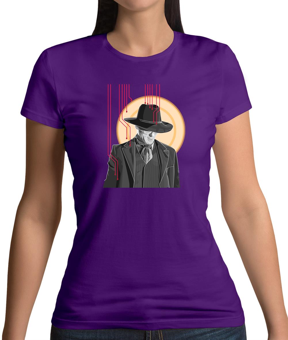 Man In Black Womens T-Shirt Man In Black Womens T-Shirt