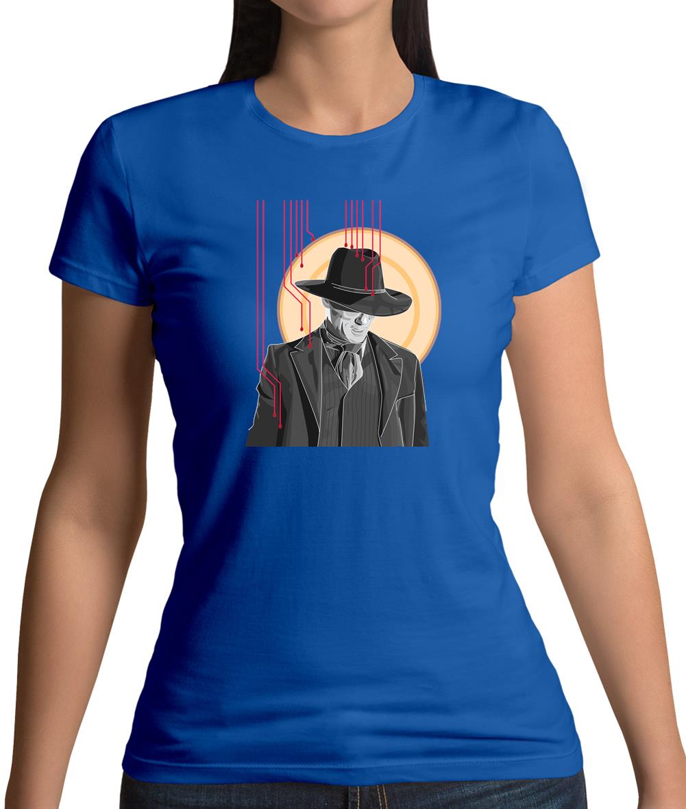 Man In Black Womens T-Shirt Man In Black Womens T-Shirt