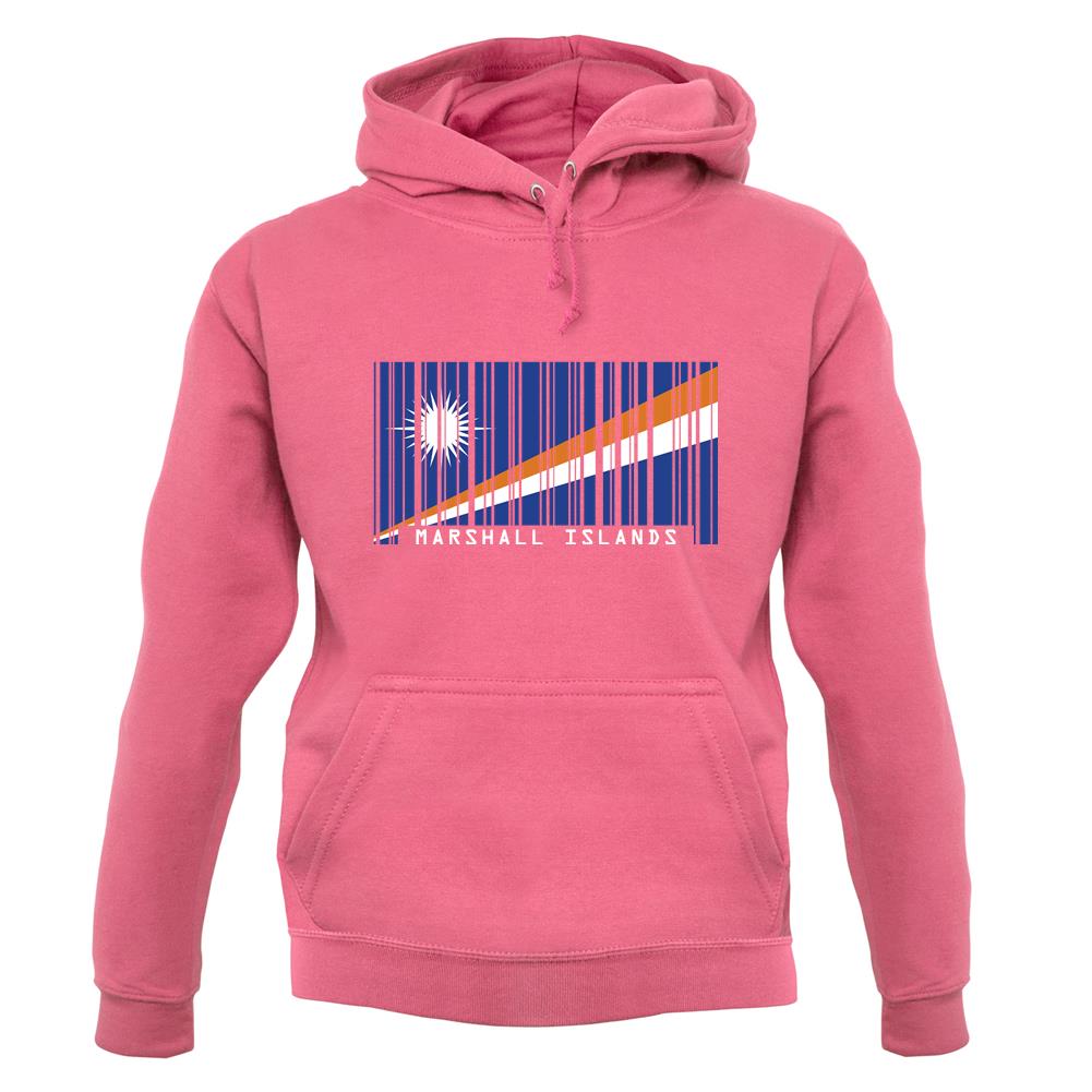 Marshall Islands Barcode Style Flag unisex hoodie Marshall Islands Barcode Style Flag unisex hoodie