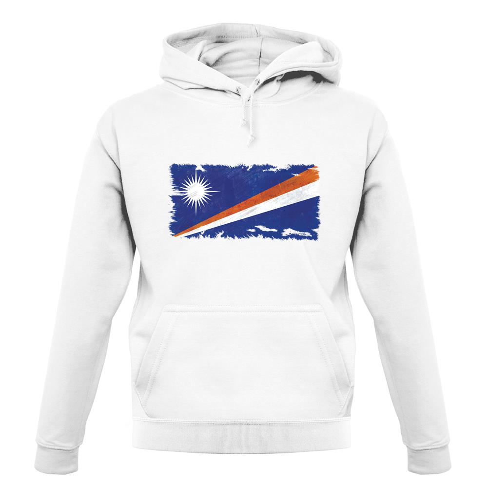 Marshall Islands Grunge Style Flag unisex hoodie Marshall Islands Grunge Style Flag unisex hoodie