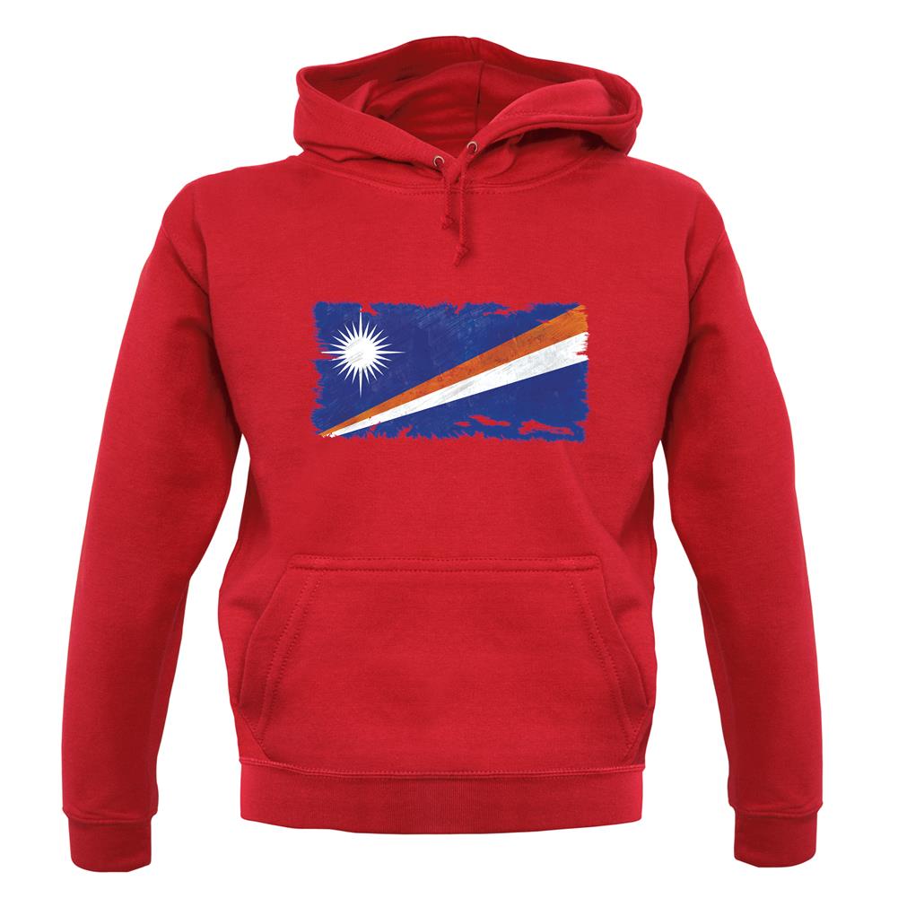 Marshall Islands Grunge Style Flag unisex hoodie Marshall Islands Grunge Style Flag unisex hoodie