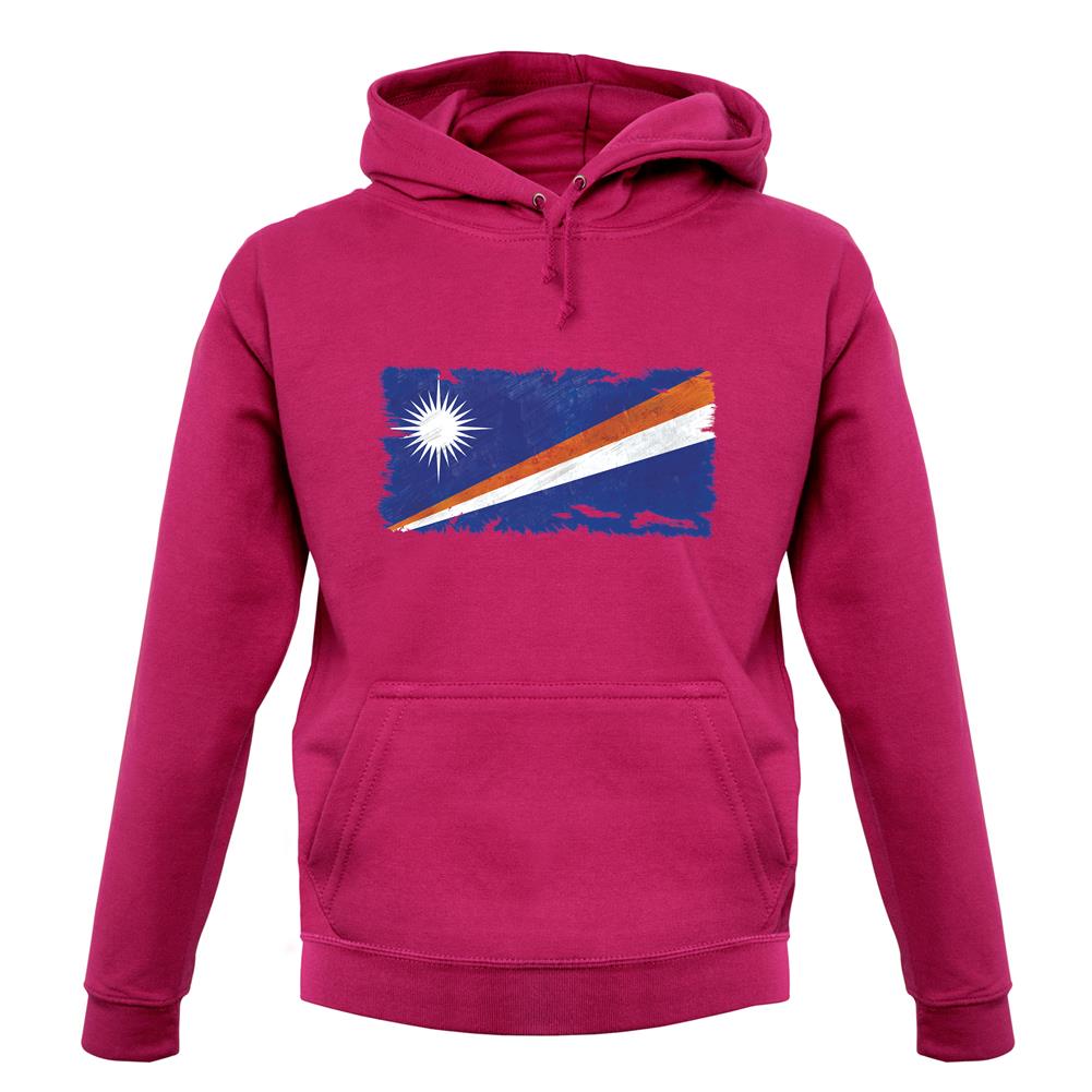 Marshall Islands Grunge Style Flag unisex hoodie Marshall Islands Grunge Style Flag unisex hoodie