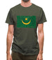 Mauritania Grunge Style Flag Mens T-Shirt Mauritania Grunge Style Flag Mens T-Shirt