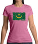 Mauritania Grunge Style Flag Womens T-Shirt Mauritania Grunge Style Flag Womens T-Shirt