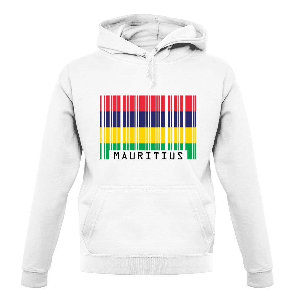 Mauritius Barcode Style Flag unisex hoodie Mauritius Barcode Style Flag unisex hoodie