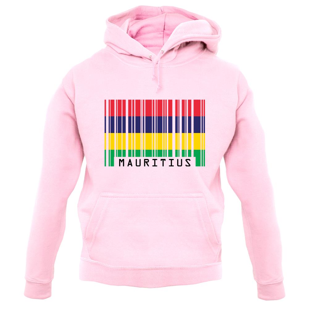 Mauritius Barcode Style Flag unisex hoodie Mauritius Barcode Style Flag unisex hoodie