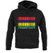Mauritius Barcode Style Flag unisex hoodie Mauritius Barcode Style Flag unisex hoodie
