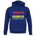 Mauritius Barcode Style Flag unisex hoodie Mauritius Barcode Style Flag unisex hoodie