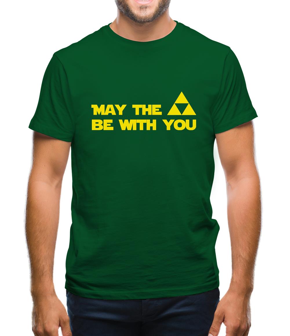 May The Triforce Be With You Mens T-Shirt May The Triforce Be With You Mens T-Shirt