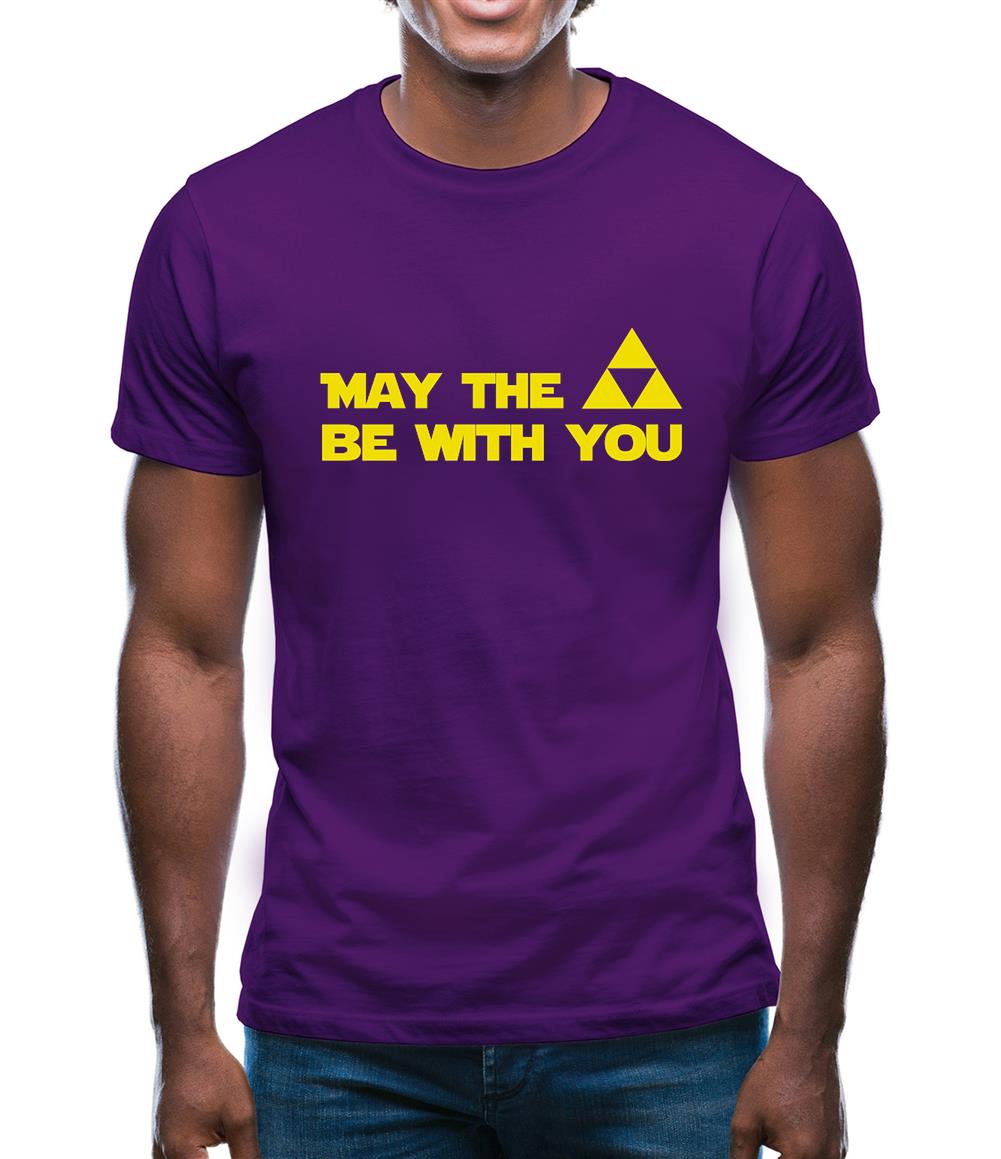 May The Triforce Be With You Mens T-Shirt May The Triforce Be With You Mens T-Shirt