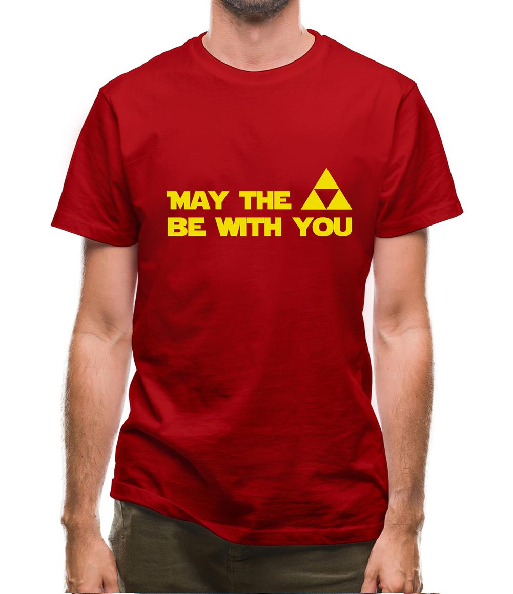 May The Triforce Be With You Mens T-Shirt May The Triforce Be With You Mens T-Shirt