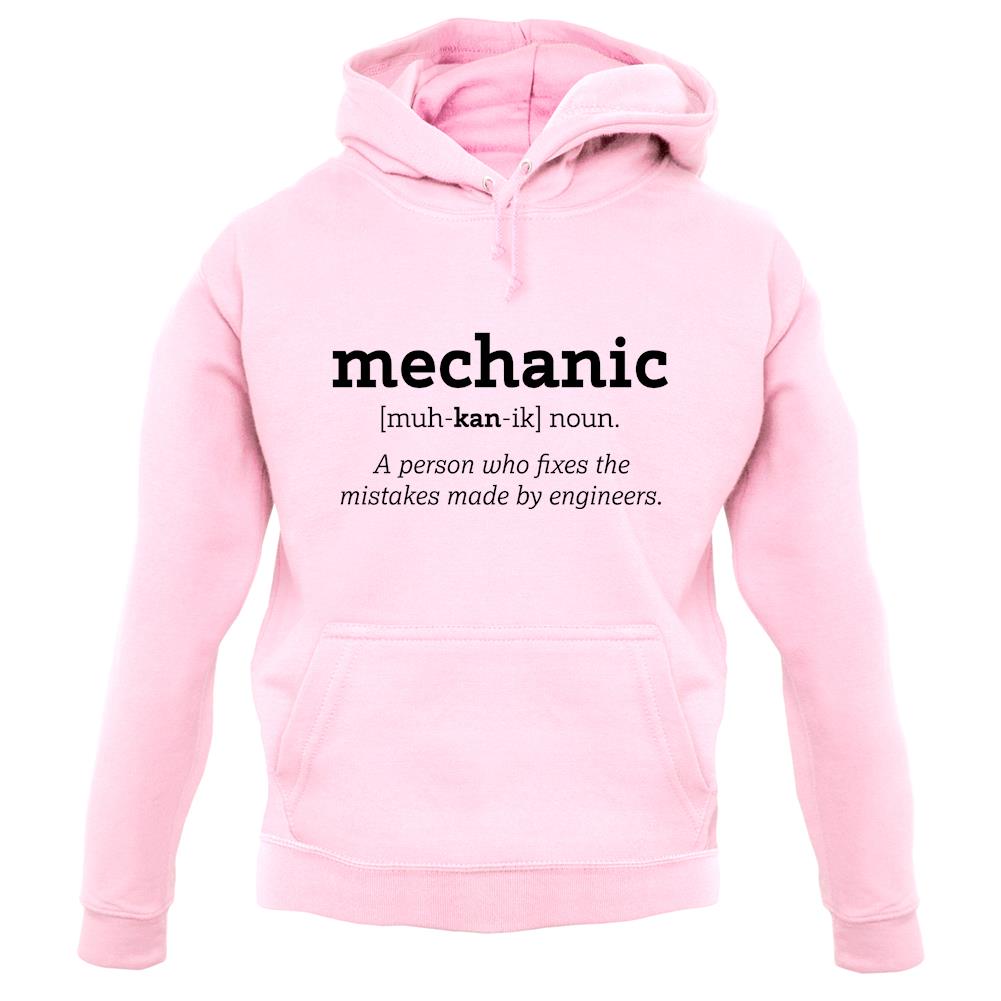 Mechanic Definition unisex hoodie Mechanic Definition unisex hoodie