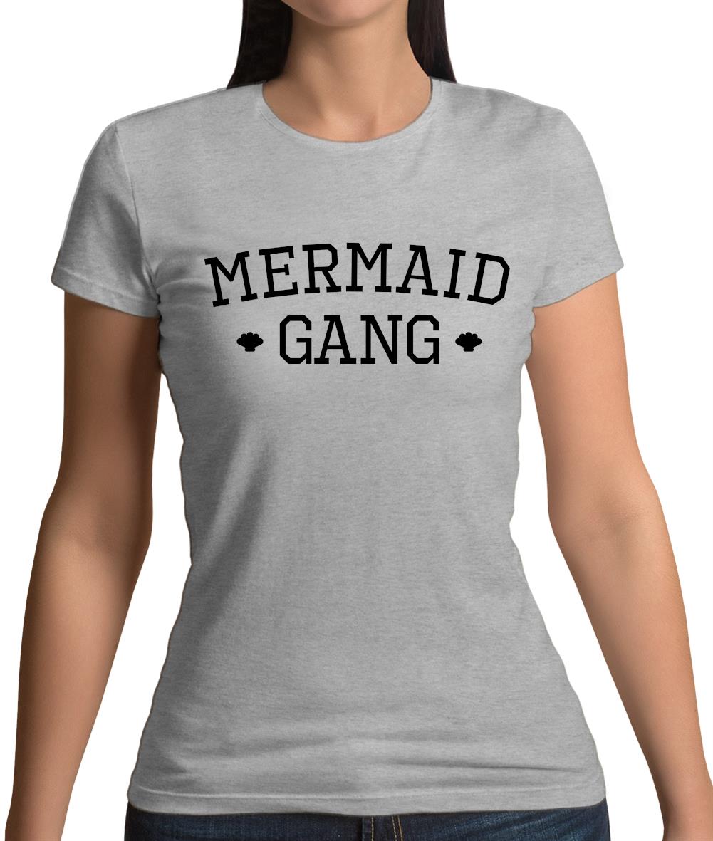 Mermaid Gang Womens T-Shirt Mermaid Gang Womens T-Shirt