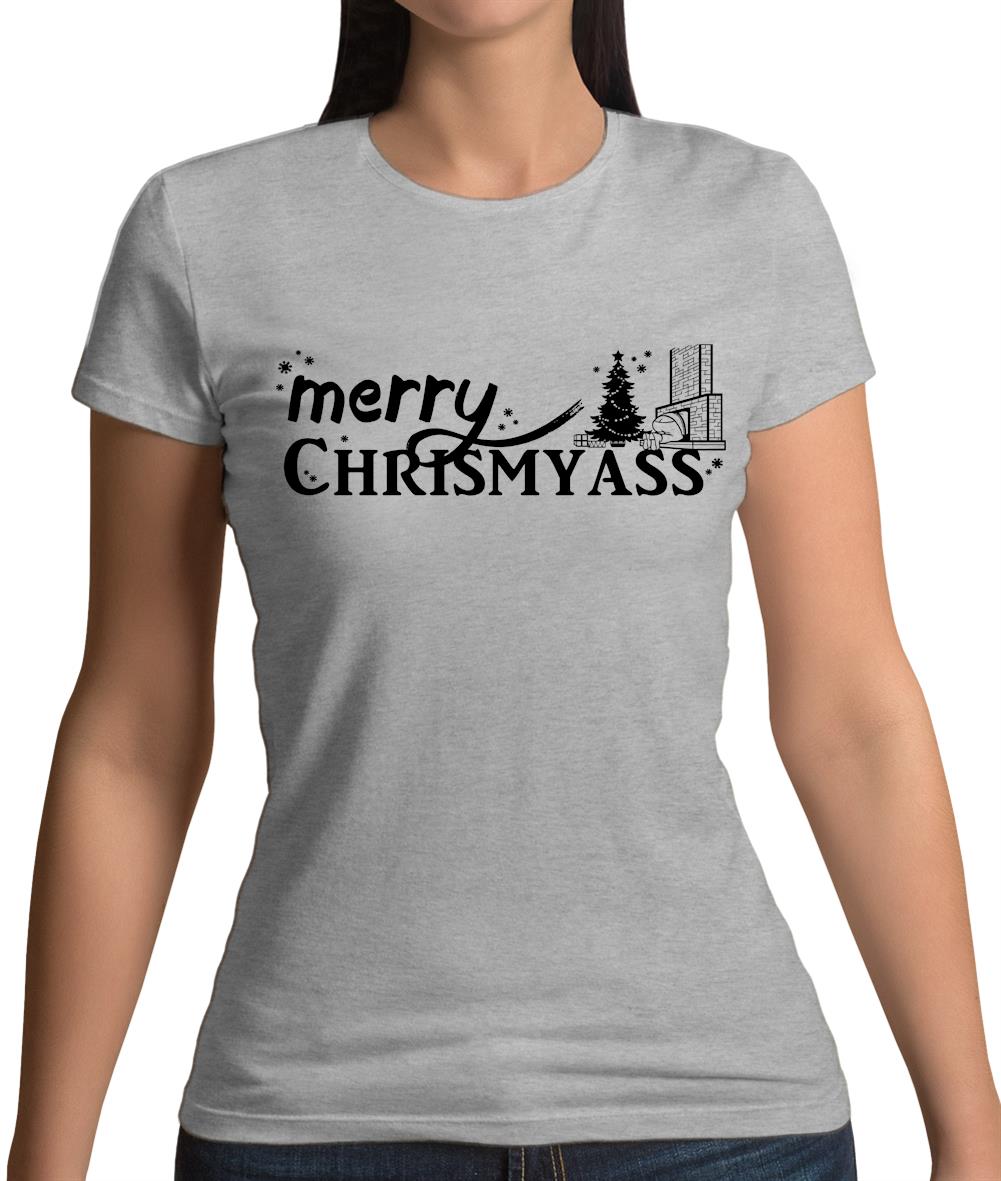 Merry Chrismyass Womens T-Shirt Merry Chrismyass Womens T-Shirt