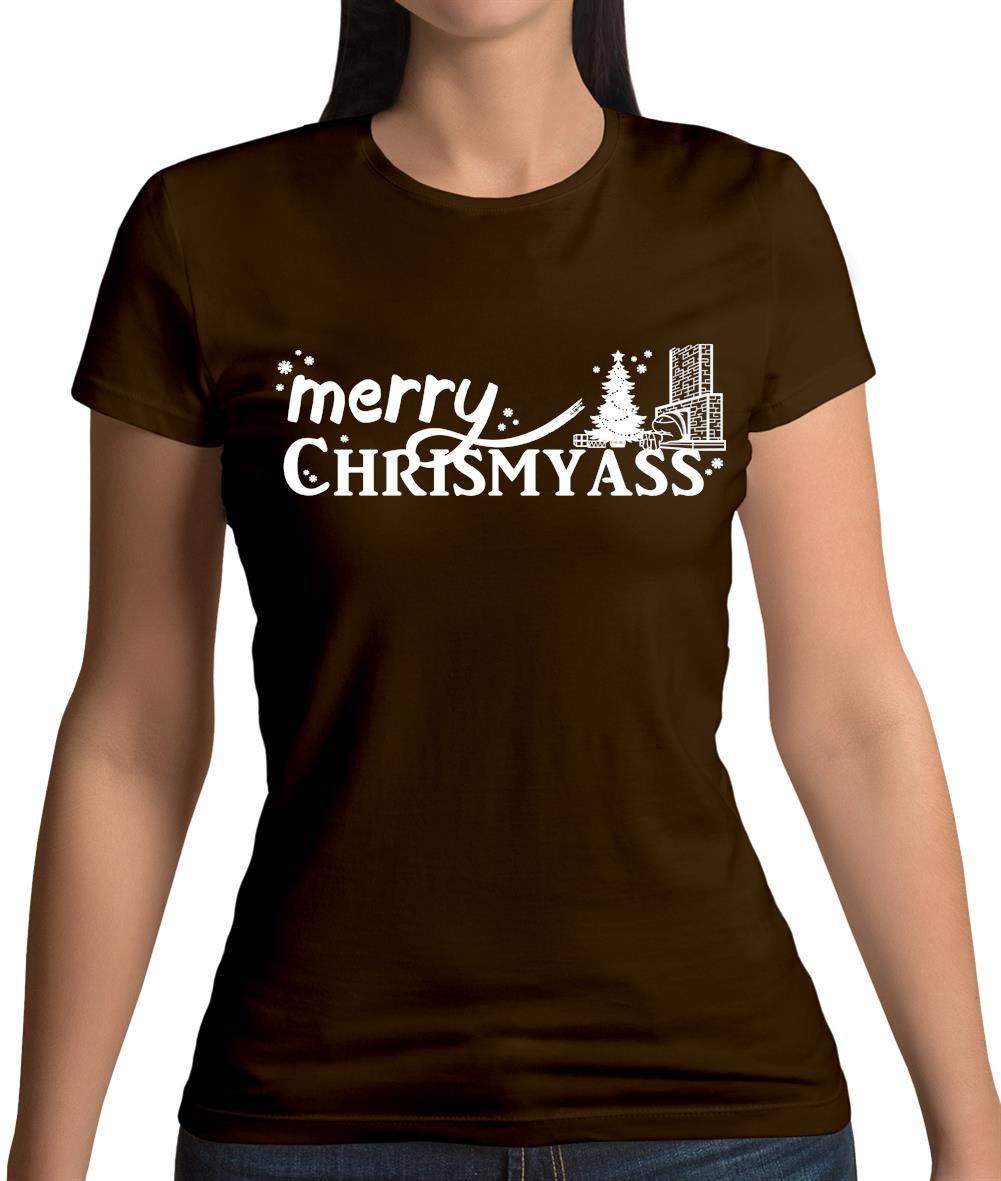 Merry Chrismyass Womens T-Shirt Merry Chrismyass Womens T-Shirt