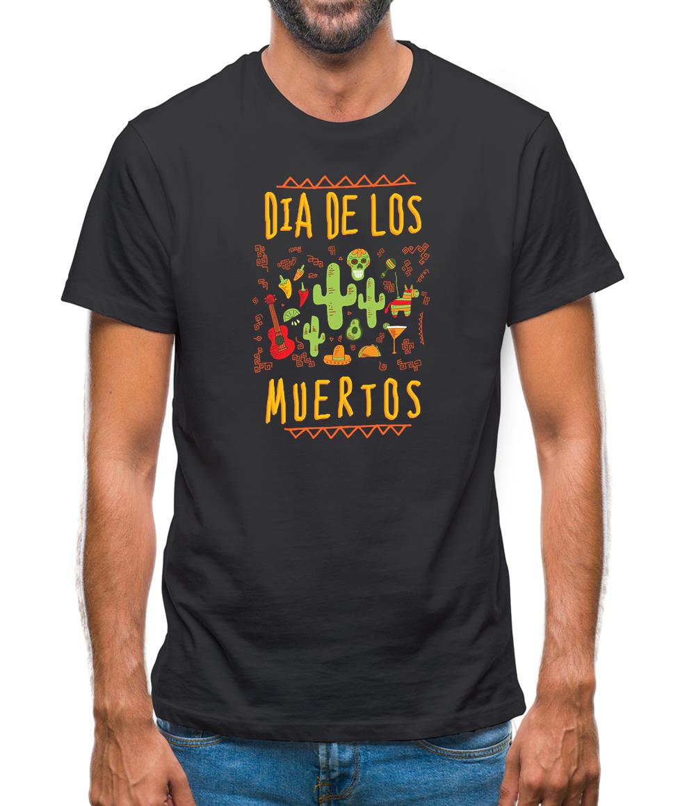 Dia De Los Muertos Mens T-Shirt Dia De Los Muertos Mens T-Shirt