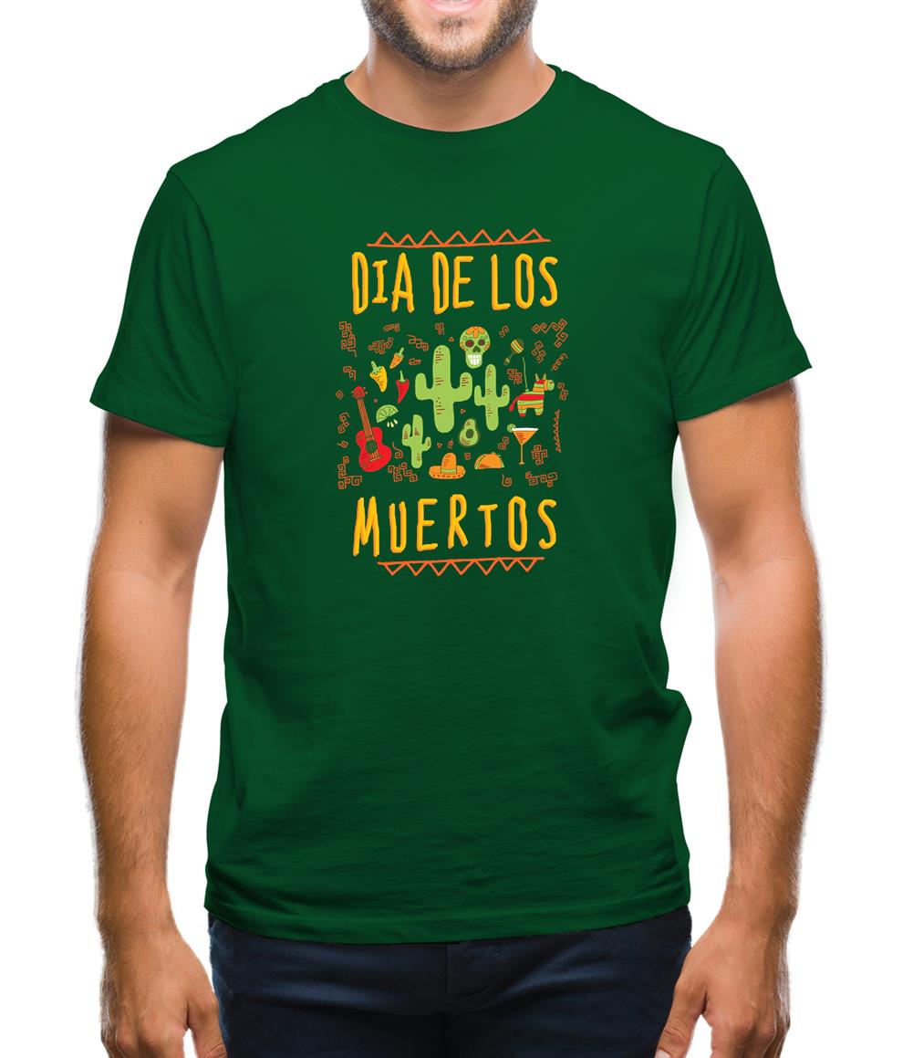 Dia De Los Muertos Mens T-Shirt Dia De Los Muertos Mens T-Shirt