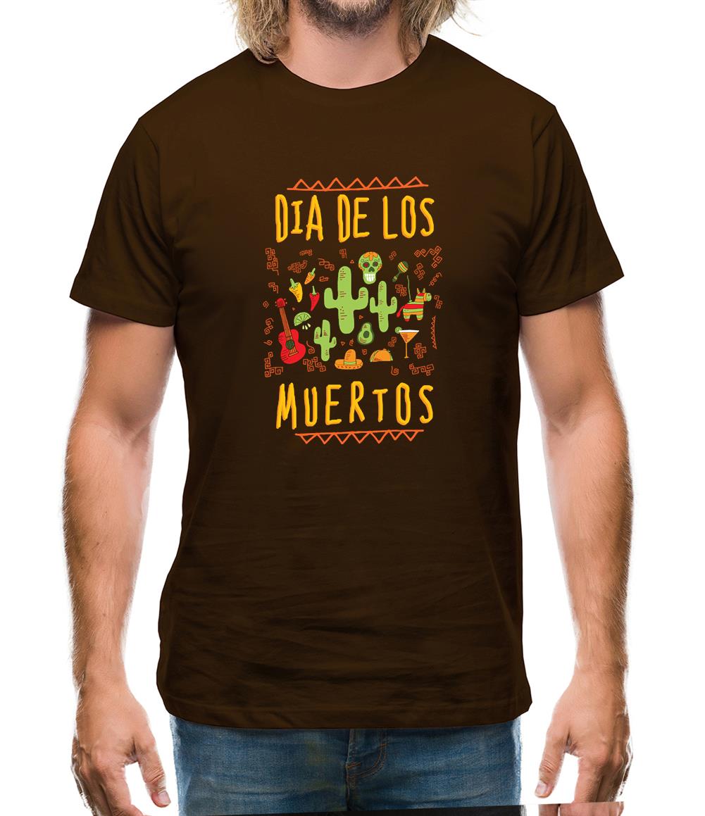 Dia De Los Muertos Mens T-Shirt Dia De Los Muertos Mens T-Shirt
