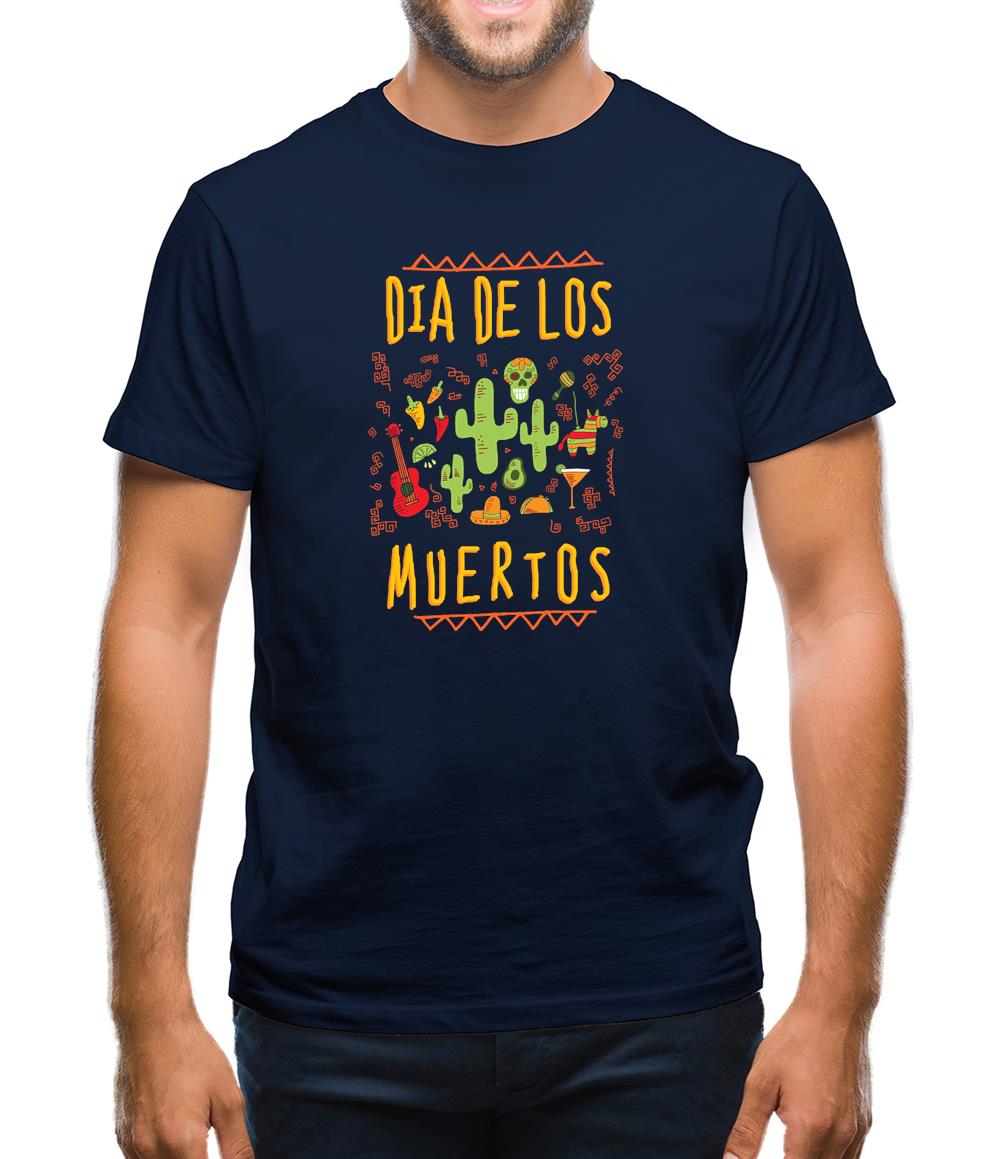 Dia De Los Muertos Mens T-Shirt Dia De Los Muertos Mens T-Shirt
