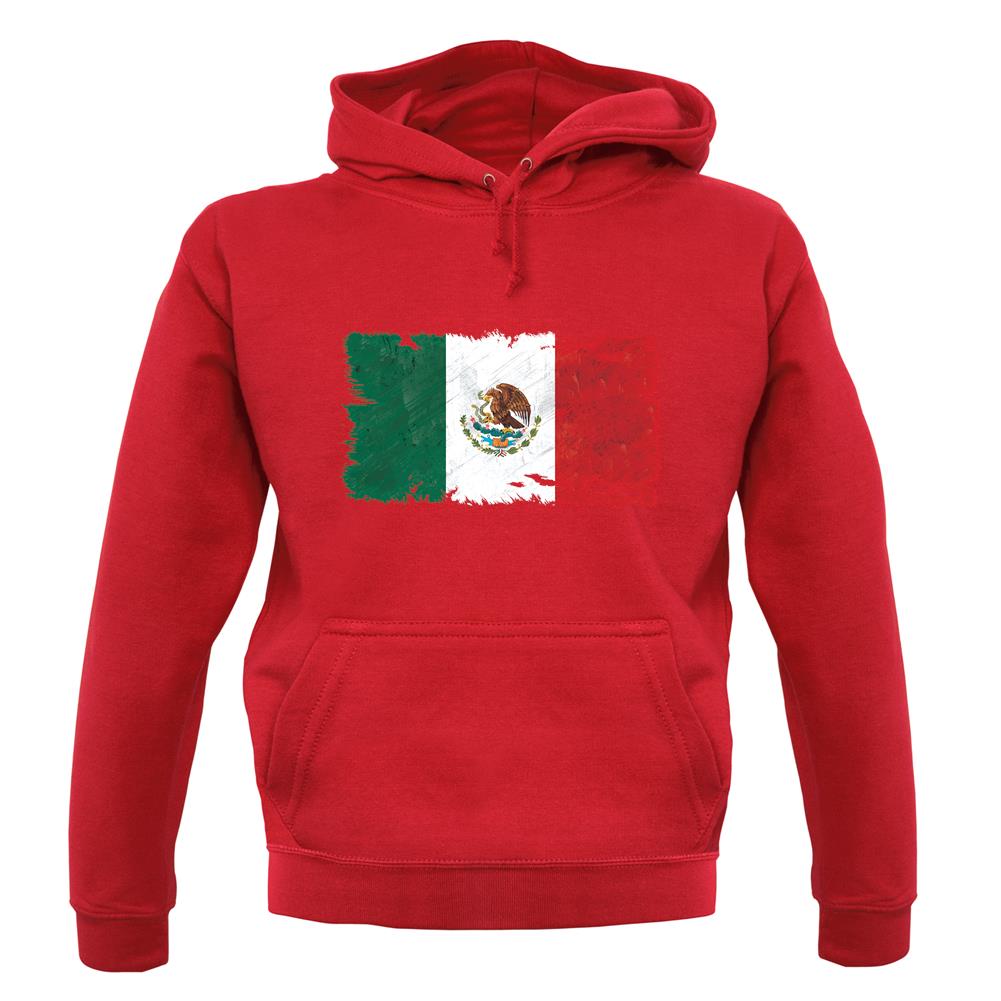 Mexico Grunge Style Flag unisex hoodie Mexico Grunge Style Flag unisex hoodie
