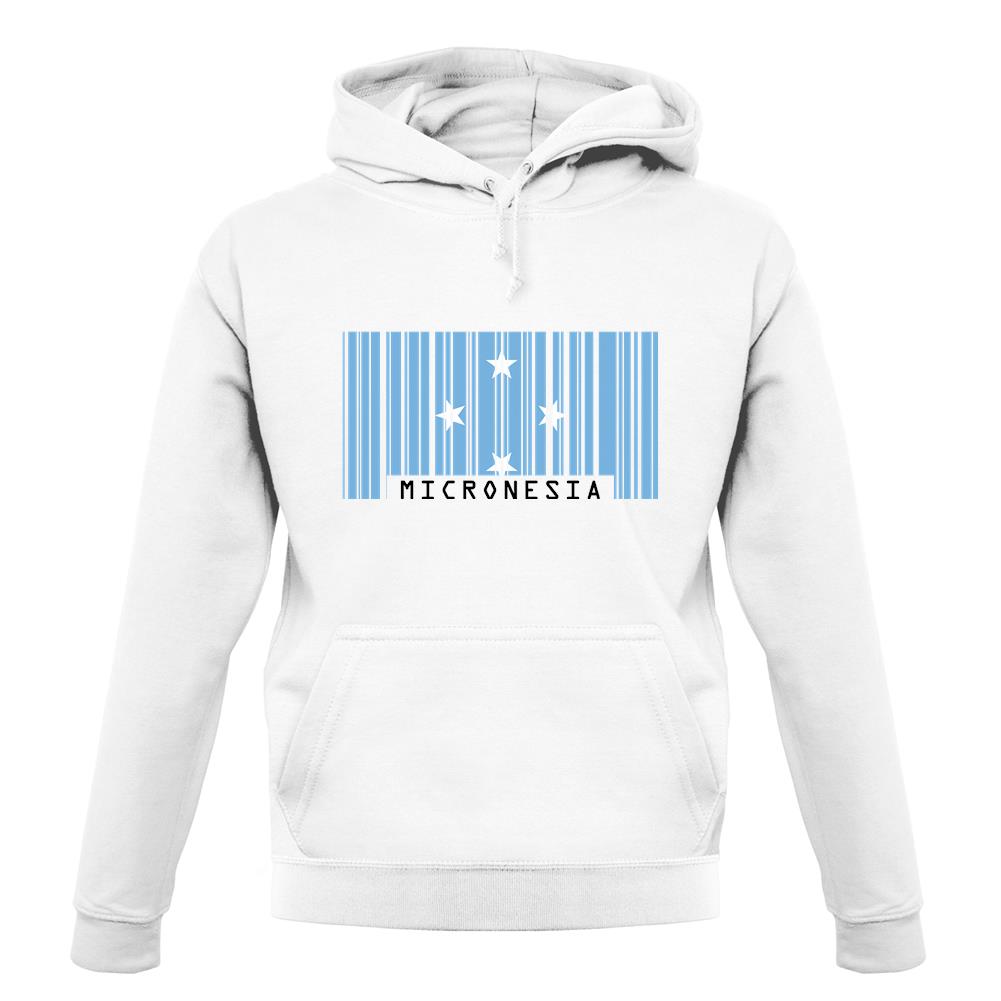 Micronesia Barcode Style Flag unisex hoodie Micronesia Barcode Style Flag unisex hoodie