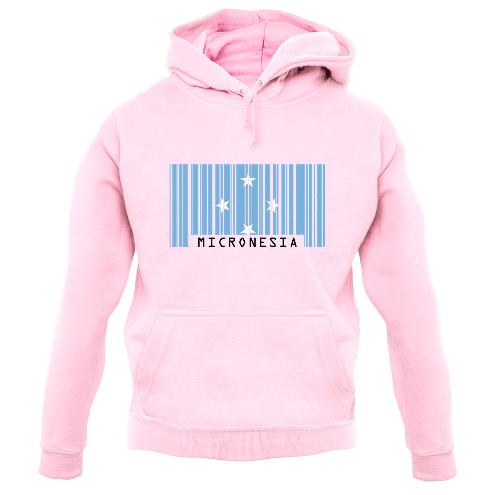 Micronesia Barcode Style Flag unisex hoodie Micronesia Barcode Style Flag unisex hoodie