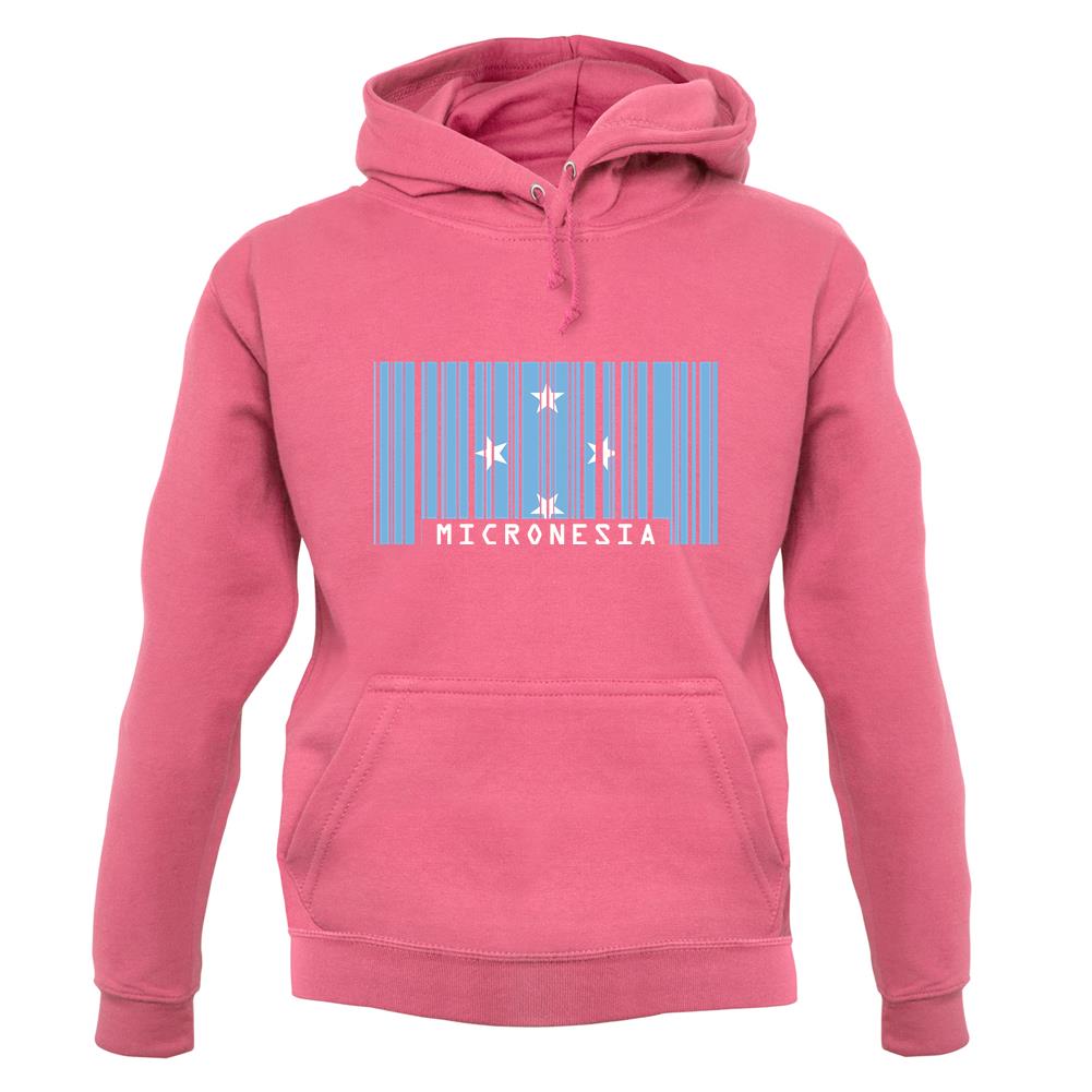 Micronesia Barcode Style Flag unisex hoodie Micronesia Barcode Style Flag unisex hoodie
