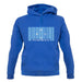 Micronesia Barcode Style Flag unisex hoodie Micronesia Barcode Style Flag unisex hoodie