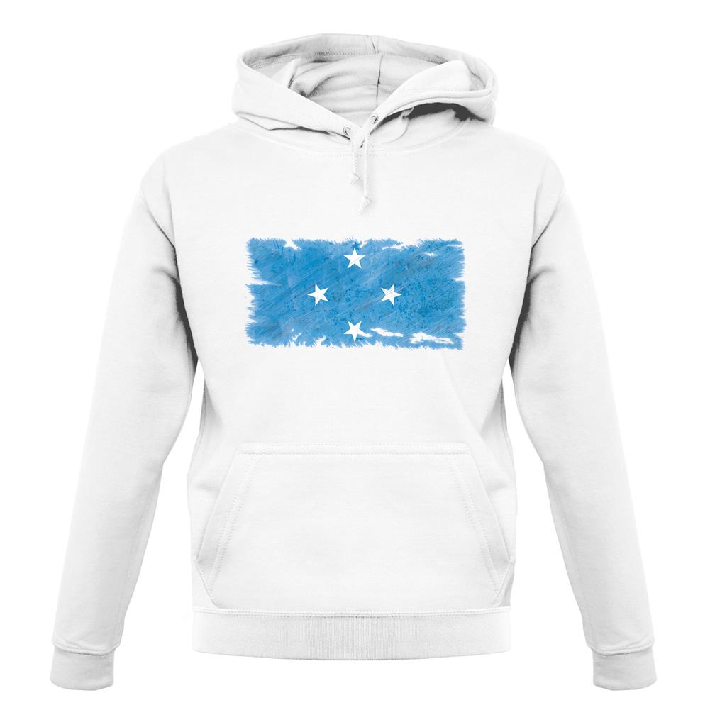 Micronesia Grunge Style Flag unisex hoodie Micronesia Grunge Style Flag unisex hoodie