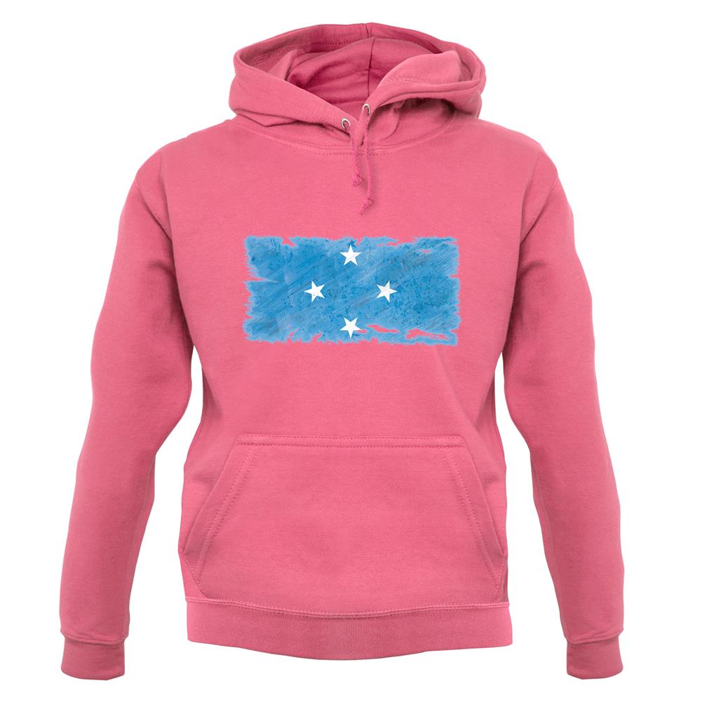 Micronesia Grunge Style Flag unisex hoodie Micronesia Grunge Style Flag unisex hoodie
