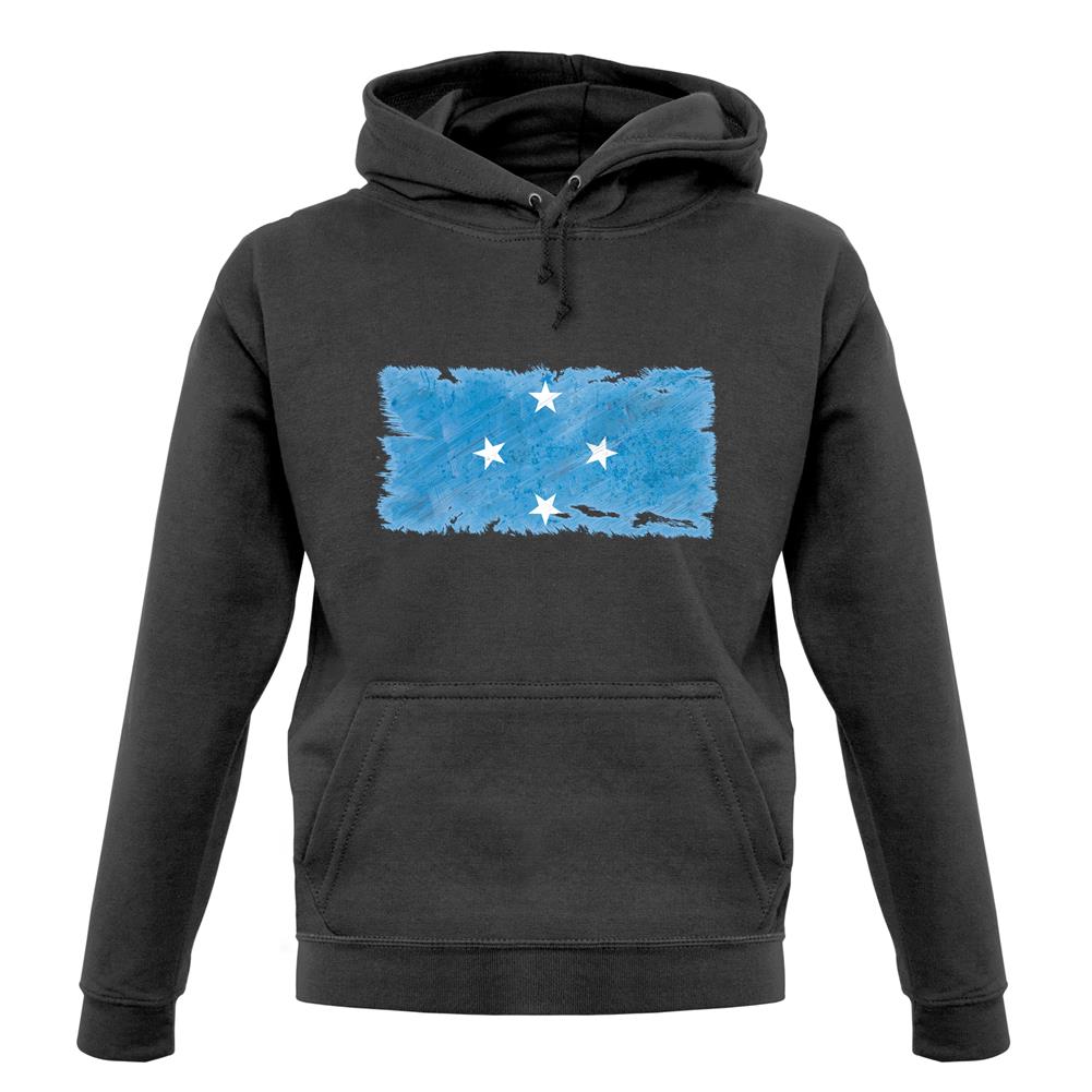 Micronesia Grunge Style Flag unisex hoodie Micronesia Grunge Style Flag unisex hoodie