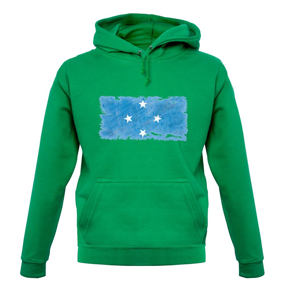 Micronesia Grunge Style Flag unisex hoodie Micronesia Grunge Style Flag unisex hoodie