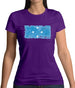 Micronesia Grunge Style Flag Womens T-Shirt Micronesia Grunge Style Flag Womens T-Shirt