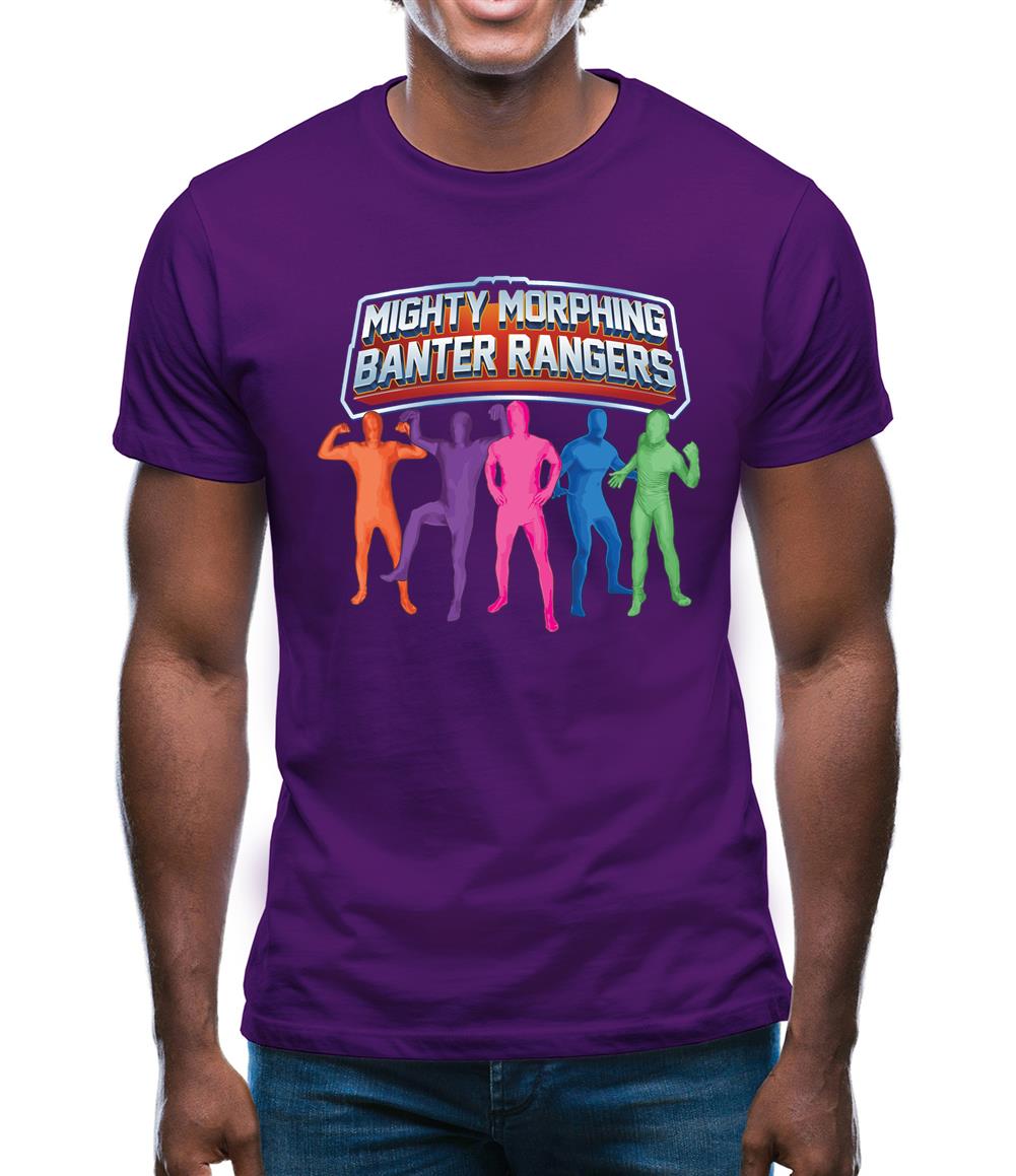 Mighty Morph Rangers Mens T-Shirt Mighty Morph Rangers Mens T-Shirt
