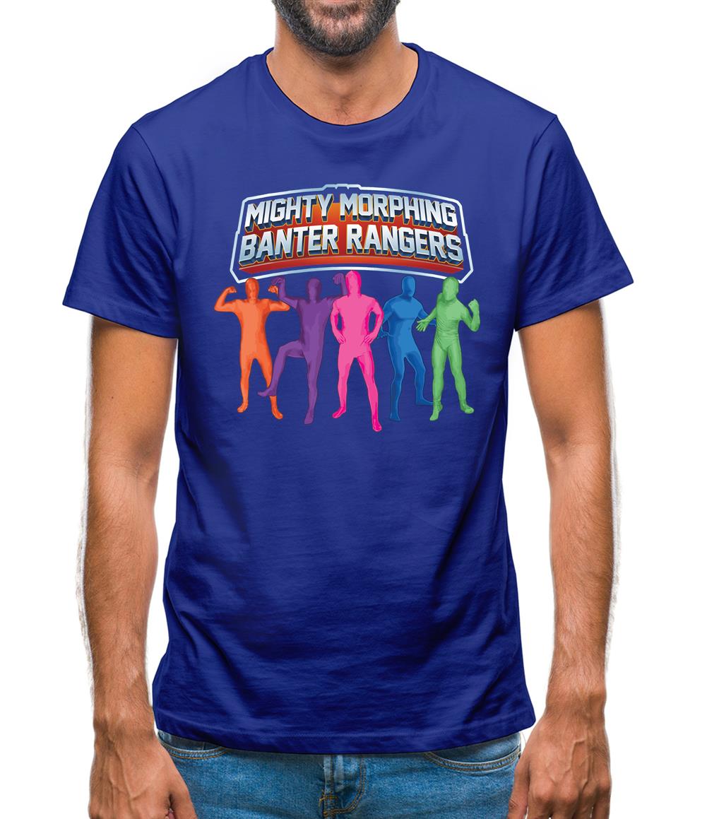 Mighty Morph Rangers Mens T-Shirt Mighty Morph Rangers Mens T-Shirt
