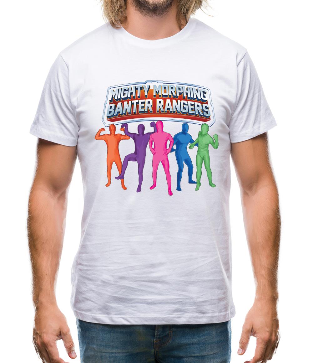Mighty Morph Rangers Mens T-Shirt Mighty Morph Rangers Mens T-Shirt