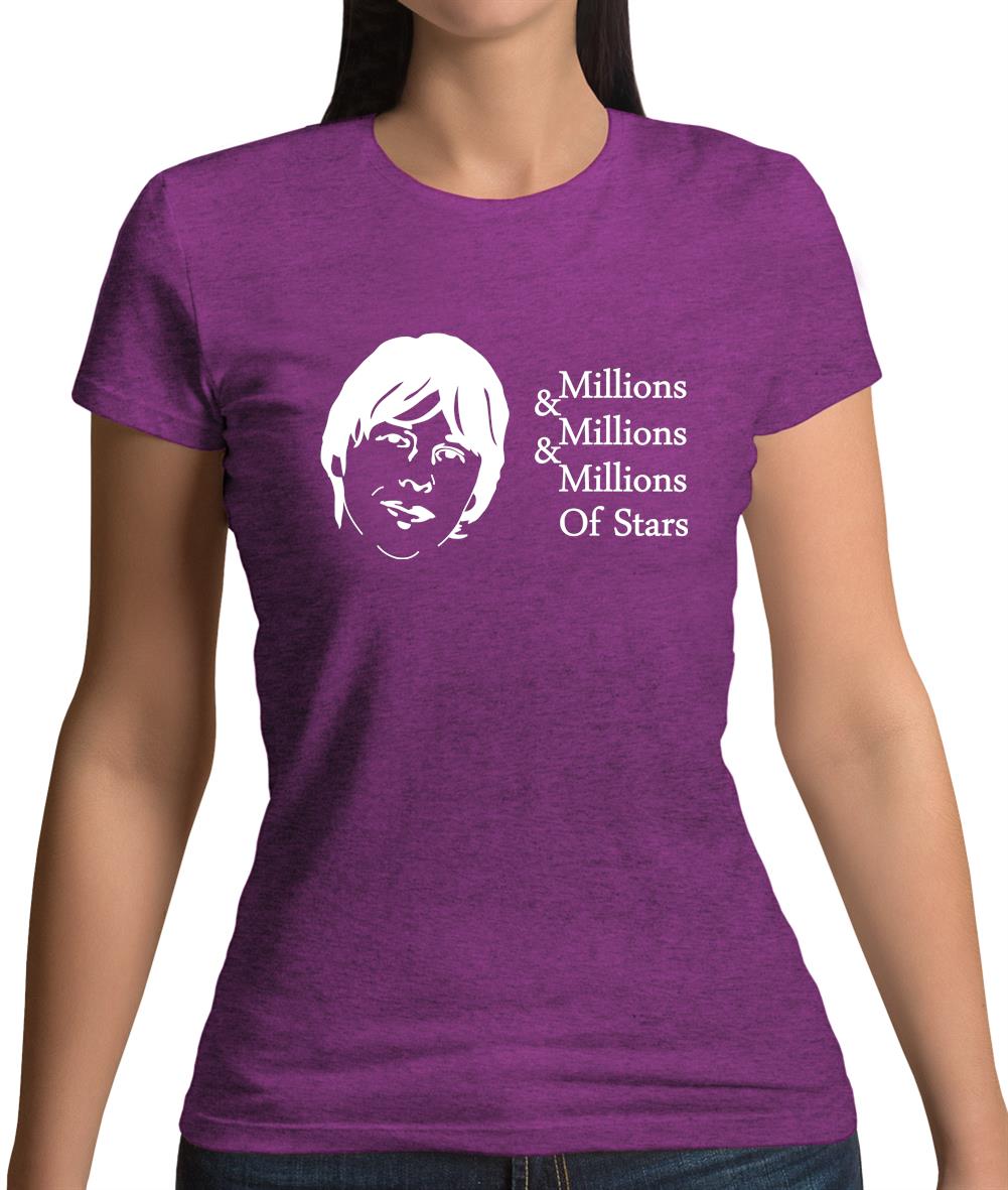 Millions Of Stars Womens T-Shirt Millions Of Stars Womens T-Shirt