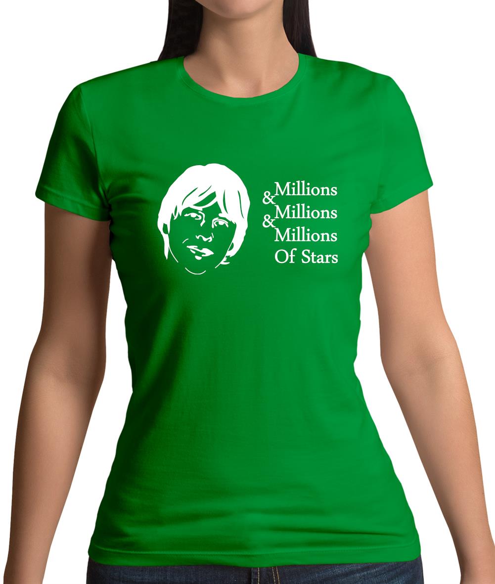 Millions Of Stars Womens T-Shirt Millions Of Stars Womens T-Shirt