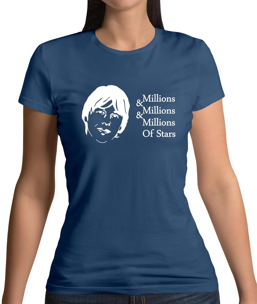 Millions Of Stars Womens T-Shirt Millions Of Stars Womens T-Shirt