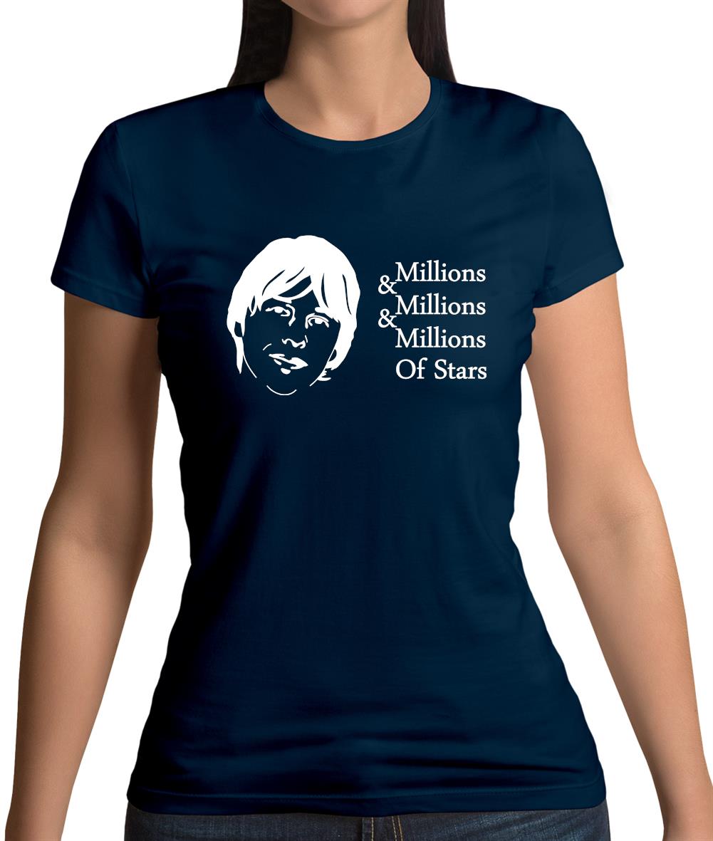 Millions Of Stars Womens T-Shirt Millions Of Stars Womens T-Shirt