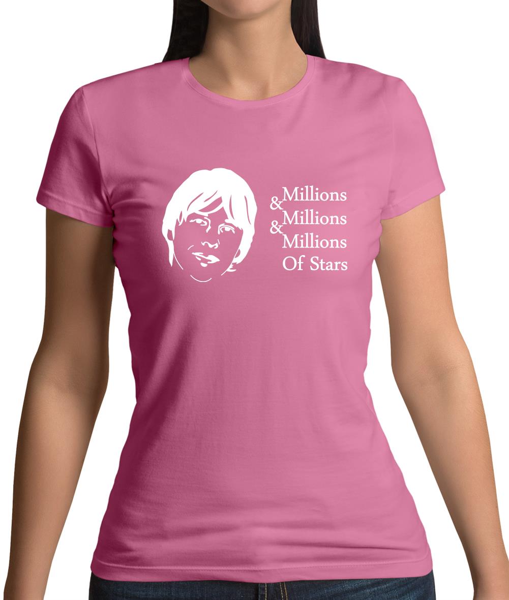 Millions Of Stars Womens T-Shirt Millions Of Stars Womens T-Shirt