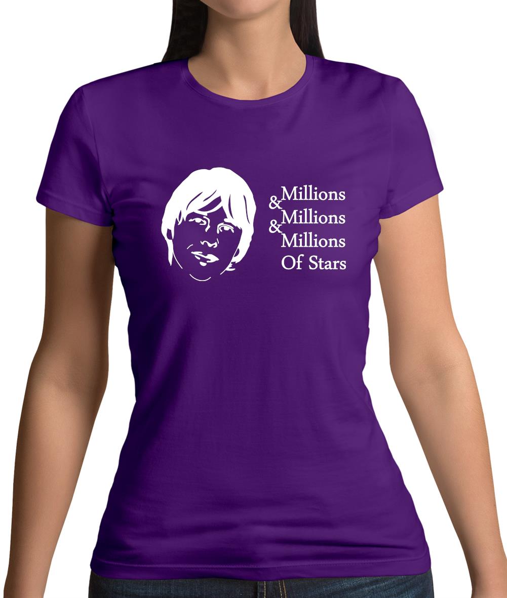 Millions Of Stars Womens T-Shirt Millions Of Stars Womens T-Shirt
