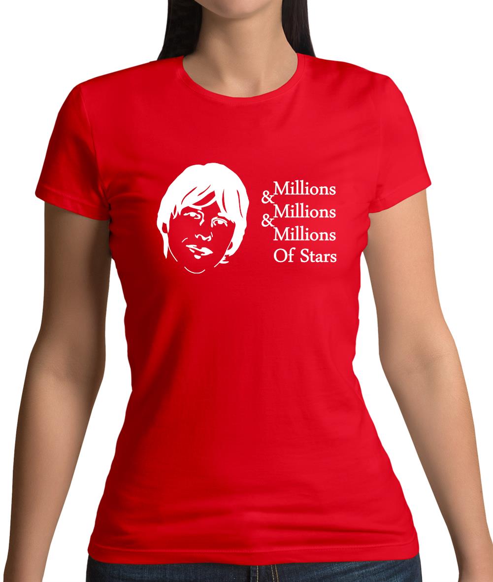 Millions Of Stars Womens T-Shirt Millions Of Stars Womens T-Shirt