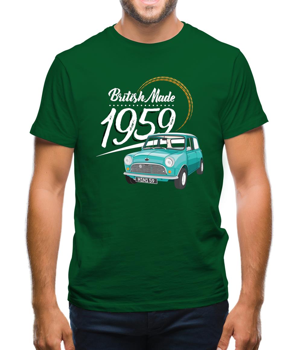 British Made 1959 - Mini Mens T-Shirt British Made 1959 - Mini Mens T-Shirt