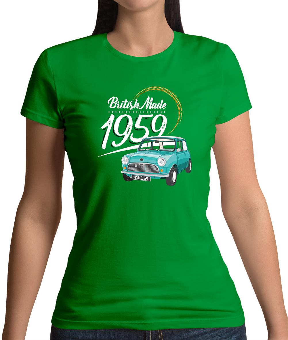 British Made 1959 - Mini Womens T-Shirt British Made 1959 - Mini Womens T-Shirt