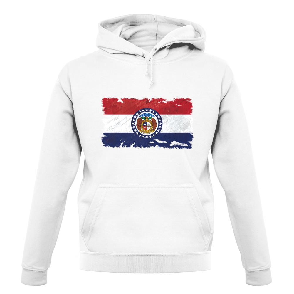 Missouri Grunge Style Flag unisex hoodie Missouri Grunge Style Flag unisex hoodie